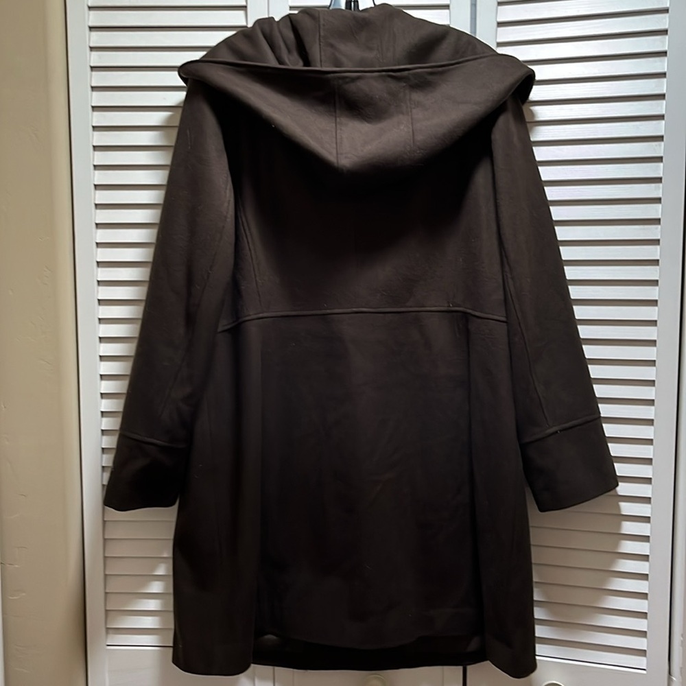 Brown Michael Kors women's XXL above the knee coat - Picture 3 of 5